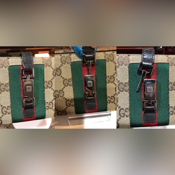 GUCCI Jackie Lock Continental Wallet ๐๐ฅ - Picture 5 of 17